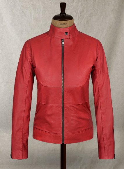 Soft Tango Red Washed Teenage Mutant Ninja Megan Fox Jacket