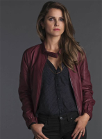 (image for) Keri Russell The Americans Leather Jacket