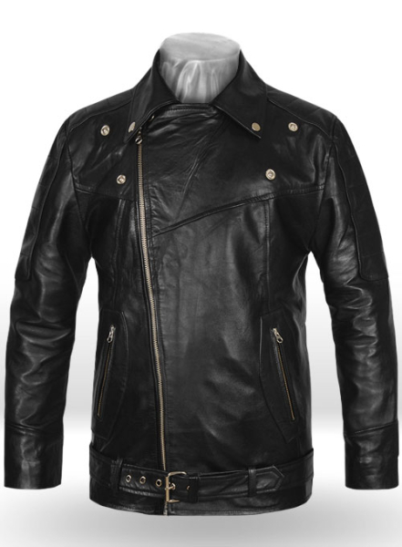 (image for) Pure Leather Biker Jacket #3