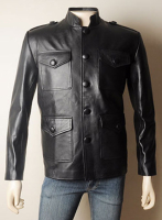 (image for) Jim Morrison Leather Jacket and Pants Set