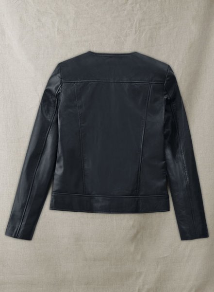 (image for) Dark Blue Leather Jacket # 237
