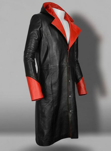 Video Game Devil May Cry 4 Dante Leather Coat - Jackets Masters