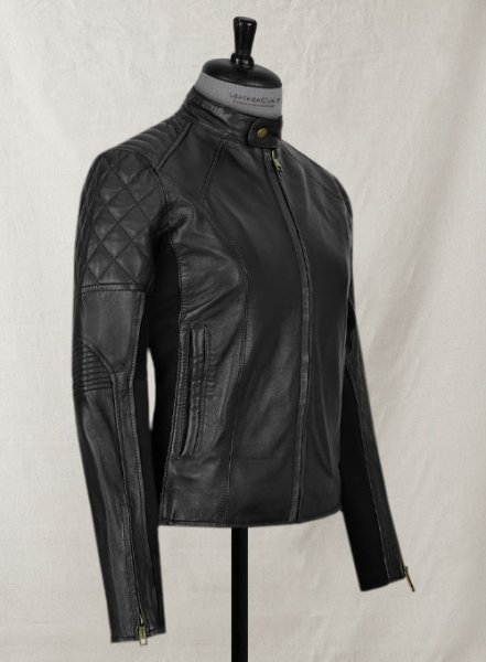 (image for) Modern Stretch Leather Jacket