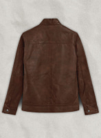 (image for) Thunder Storm Spanish Brown Biker Leather Jacket