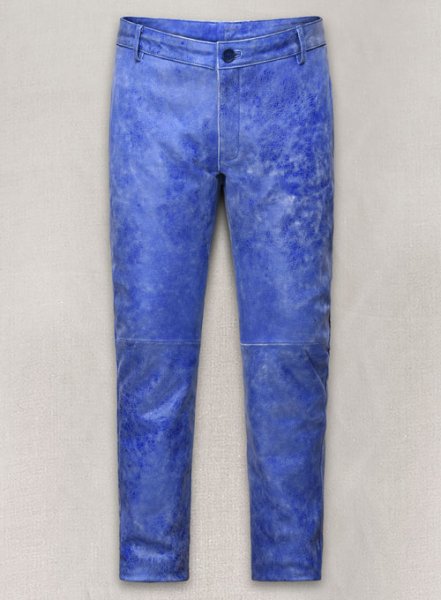 (image for) Artistic Blue Leather Suit