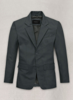 (image for) Soft Gray Leather Blazer