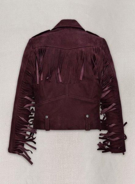 (image for) Grapevine Suede Kendall Jenner Leather Jacket # 3