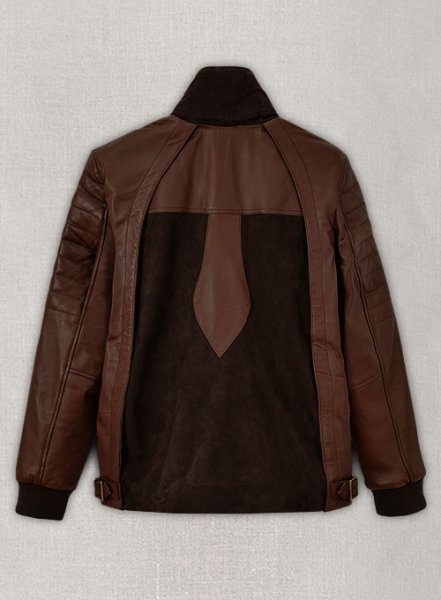 (image for) Daniel Radcliff Horns Leather Jacket