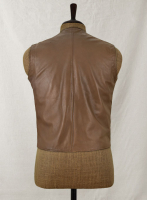 (image for) Shawl Lapel Leather Vest