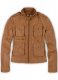 Soft Hunter Tan Washed & Wax Leather Jacket # 235