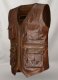 Spanish Brown Chris Pratt Jurassic World Leather Vest