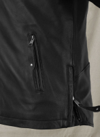 (image for) Black Keanu Reeves Leather Jacket