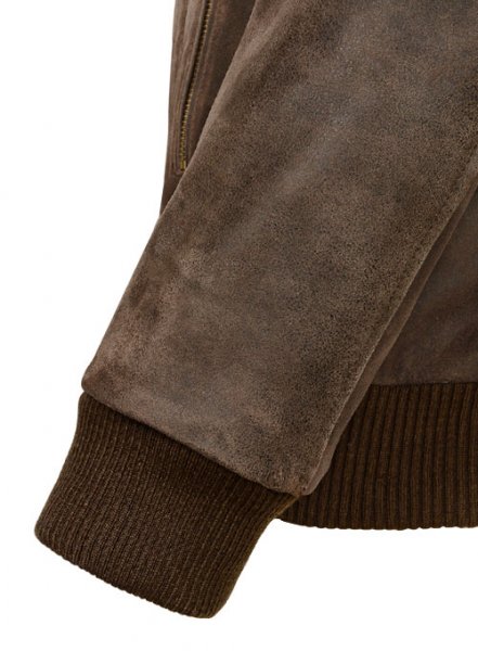 (image for) Vintage Brown Grain Avengers Steve Rogers Leather Jacket