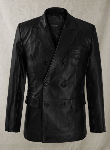 (image for) Adrien Brody Leather Blazer