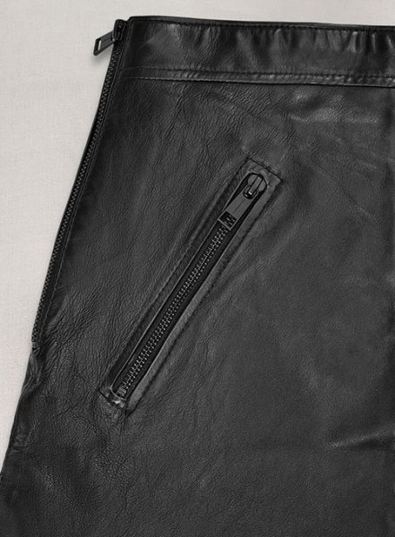 Emilia Clarke Leather Skirt : LeatherCult: Genuine Custom Leather ...