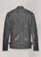 Thick Goat Gray Washed & Wax Leather Jacket #613