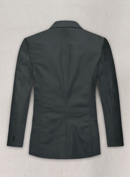 (image for) Soft Gray Leather Blazer