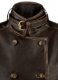 Rubbed Brown Captain America Scarlett Johansson Leather Jacket