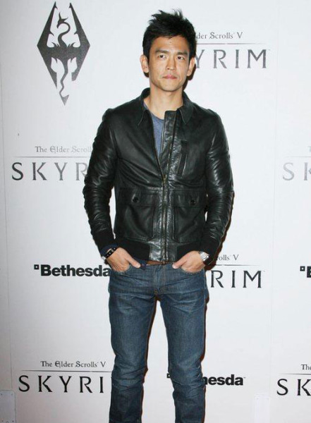 (image for) John Cho Leather Jacket