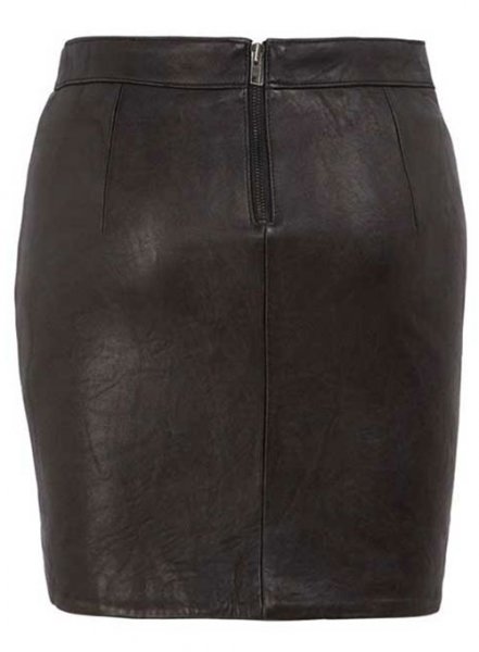 (image for) Pique Twist Leather Skirt - # 174