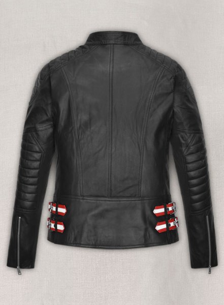 (image for) Claire Foy The Girl in the Spider\'s Web Leather Jacket #2