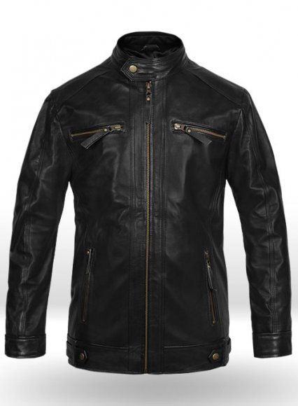 Tornado Convertible Leather Jacket : LeatherCult: Genuine Custom