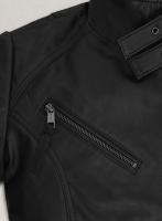 (image for) Nina Dobrev Leather Jacket