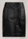 Anjela Johnson Leather Skirt