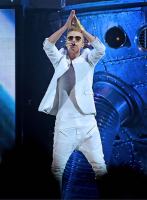 (image for) Justin Bieber Leather Pants