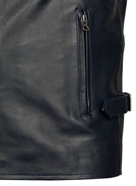 (image for) Dark Blue Vin Diesel Fast And Furious 6 Leather Jacket