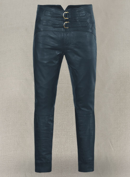 (image for) Soft Winsor Blue Jim Morrison Leather Pants