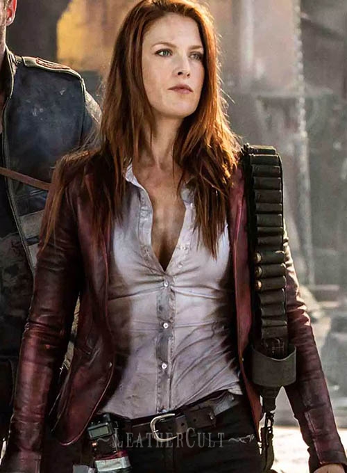 Ali Larter Resident Evil:The Final Chapter Leather Blazer - Click Image to Close