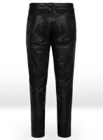 Coleman Drawstring Leather Pants : LeatherCult: Genuine Custom
