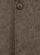 Vintage Dark Brown Herringbone Tweed Leather Combo Blazer # 652