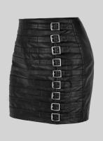 (image for) Jennifer Lopez Leather Skirt