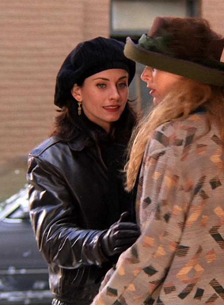 (image for) Courteney Cox Friends Season 1 Leather Jacket