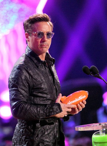 Robert Downey Jr. Nickelodeon Awards Leather Jacket