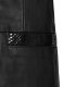 Black Hampton Leather Blazer