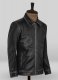 Rubbed Black Jason Bateman Leather Jacket