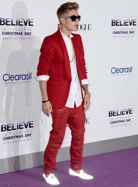(image for) Justin Bieber Leather Pants #1