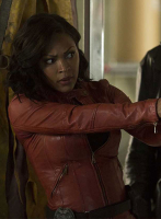(image for) Meagan Good Minority Report Leather Jacket