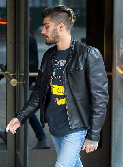 (image for) Zayn Malik Leather Jacket