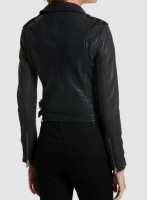 (image for) Katie Cassidy Arrow Leather Jacket