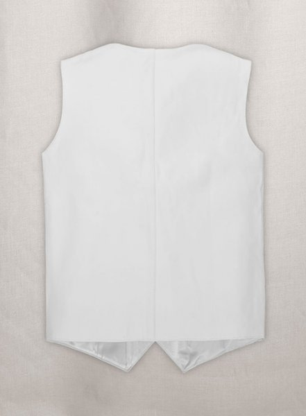 (image for) White Leather Vest # 306