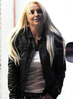 (image for) Britney Spears Leather Shirt