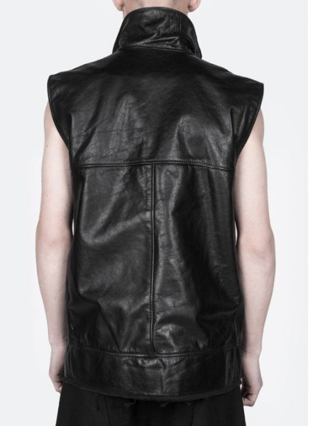 Leather Vest # 346