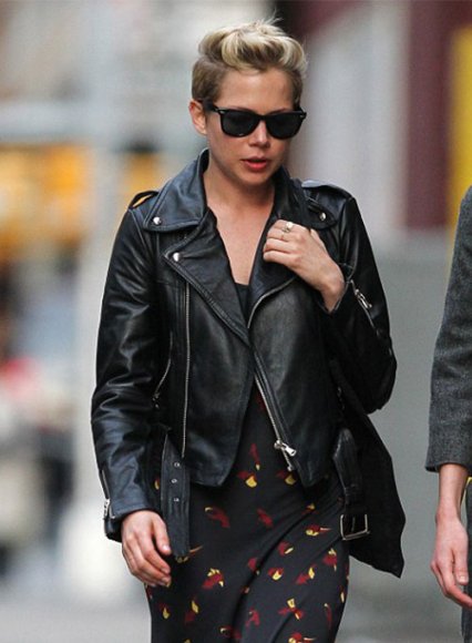 (image for) Michelle Williams Leather Jacket