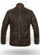 Tribal Rubbed Brown Leather Jacket