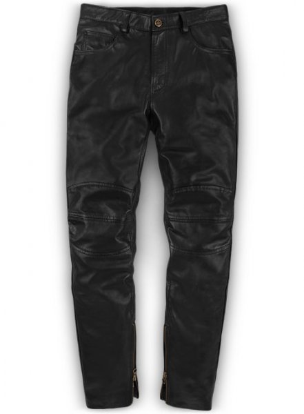 Leather Biker Jeans - Style #1