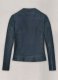 Soft Winsor Blue Washed & Wax Leather Jacket # 237